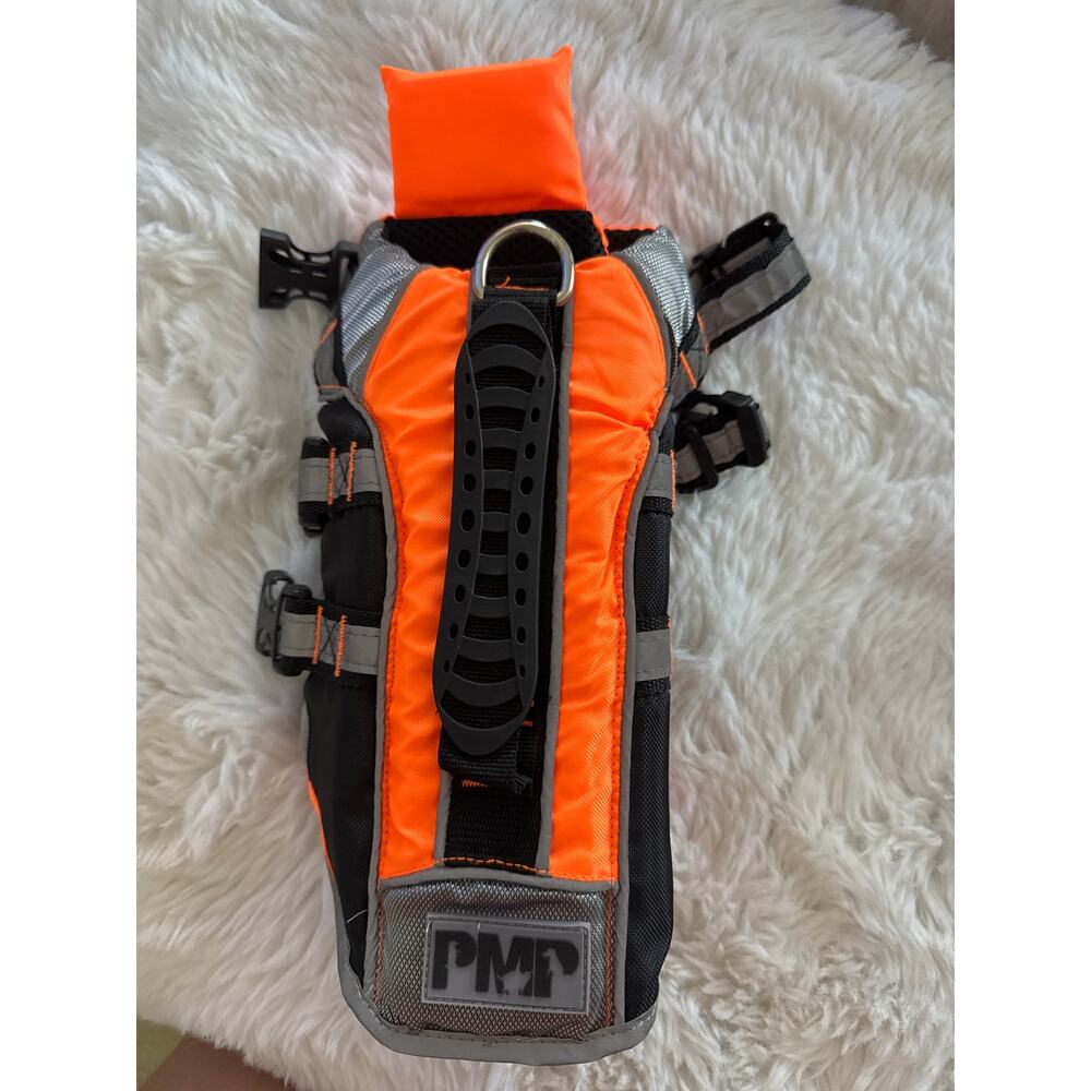 PMP Pet Dog XS Neon Orange Swimming Life Jacket (Used Once)